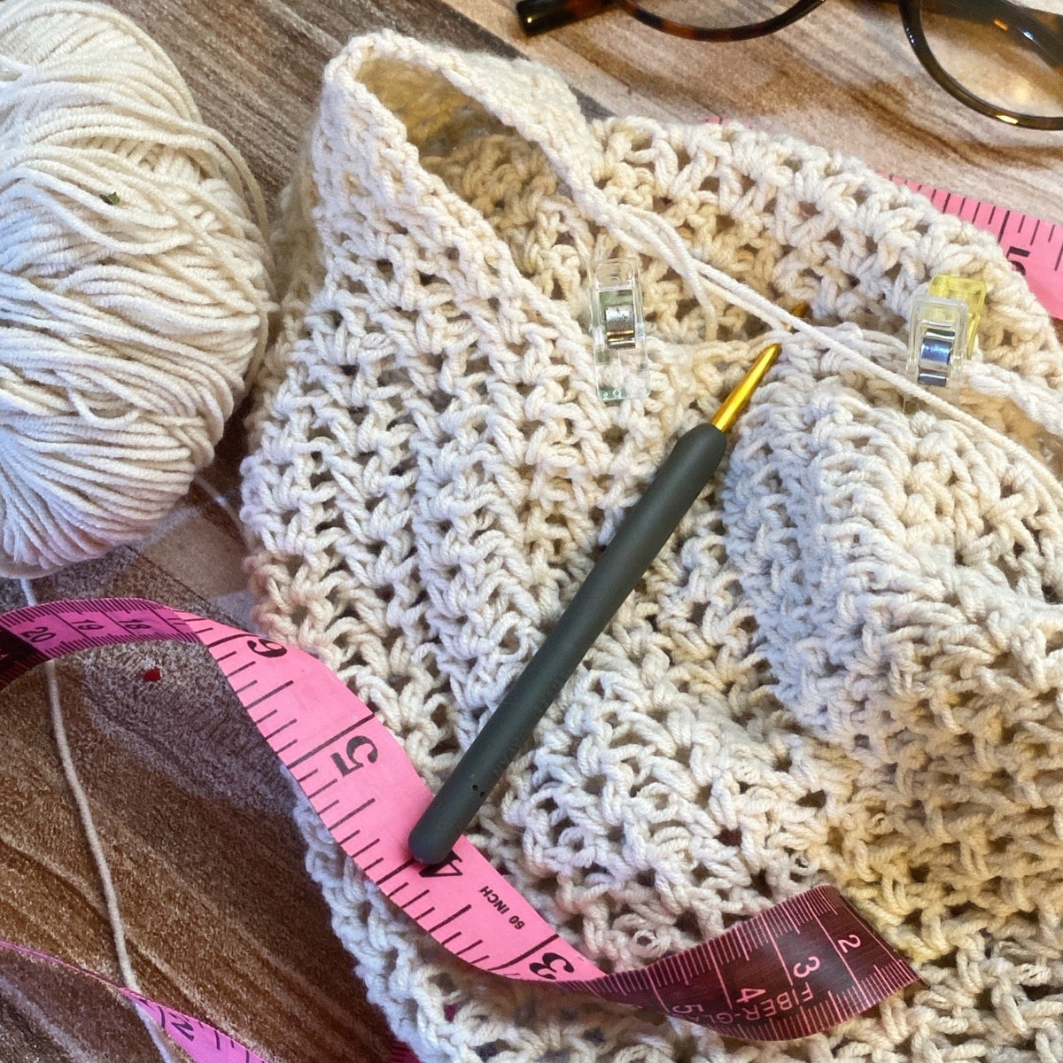 crochet process picture
